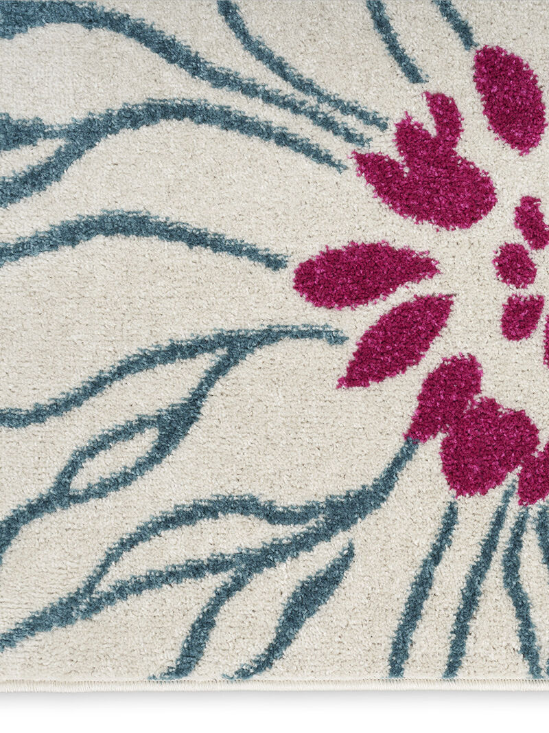 Passion PSN17 Ivory/Multicolor 2'2" x 10' Rug image number 3