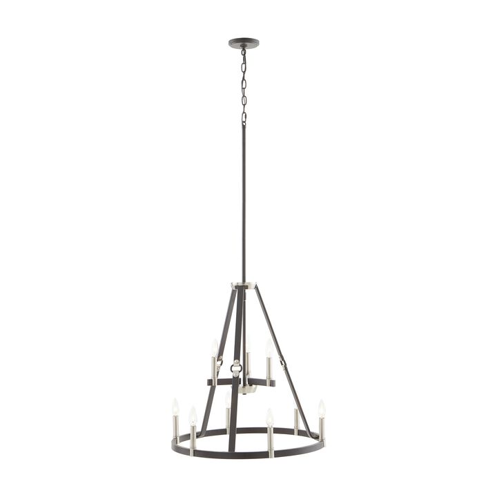 Armstrong Grove 25" Wide 9-Light Chandelier