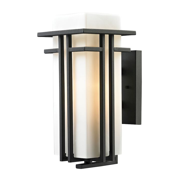 Croftwell 15'' High 1-Light White Outdoor Sconce