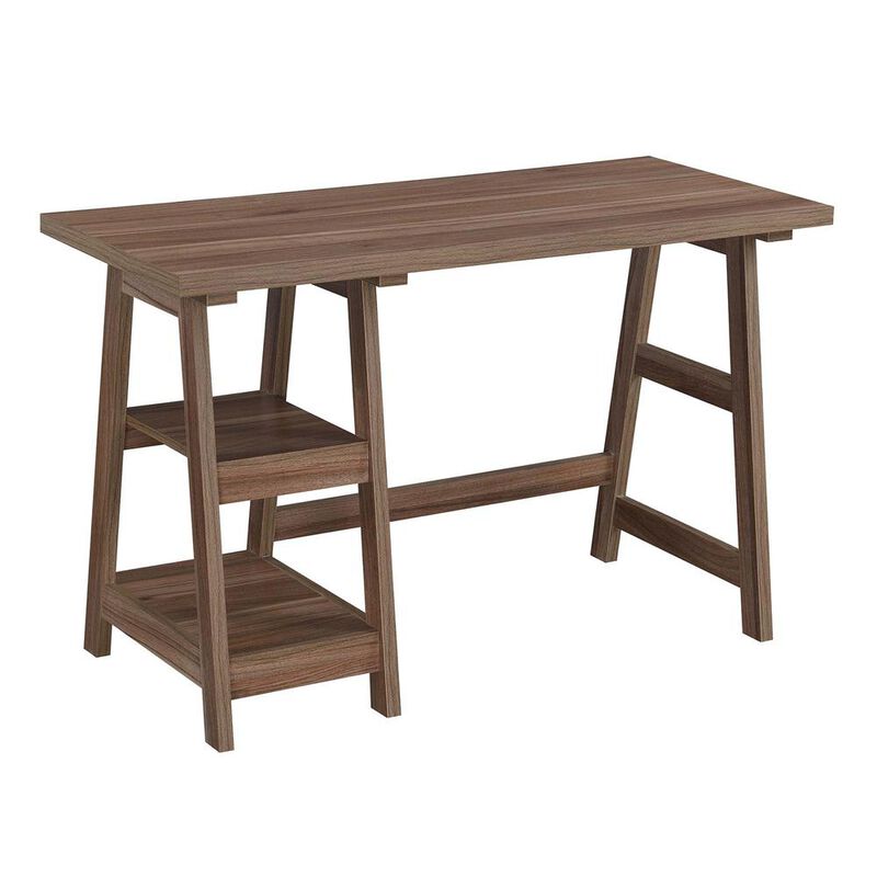 Convience Concept, Inc. Designs2Go Trestle Desk with Shelves