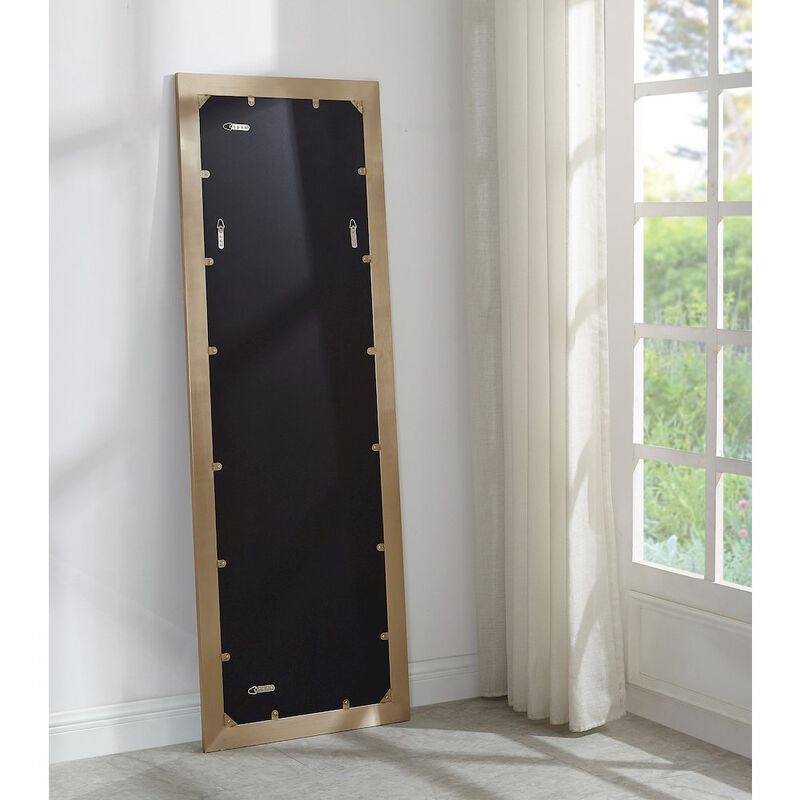 Meridian Furniture Hepburn Gold Mirror