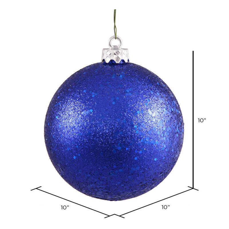 Vickerman Cobalt Blue Sequin Ball Drilled Cap - image number 1