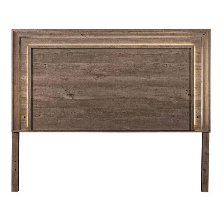 Liberty Furniture Horizons King Storage Bed in Graystone