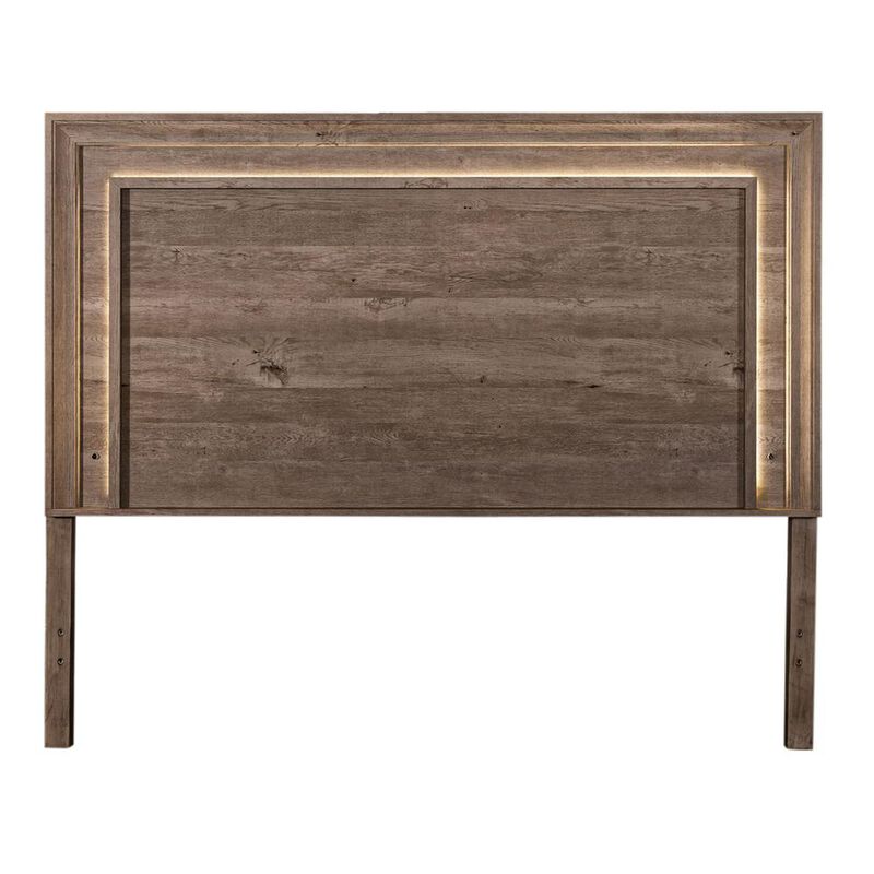 Liberty Furniture Horizons King Storage Bed in Graystone image number 1