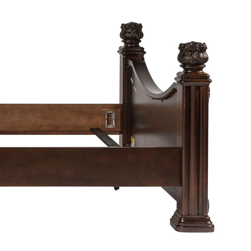 Liberty Furniture Messina Estates Poster Bed in Cognac image number 5