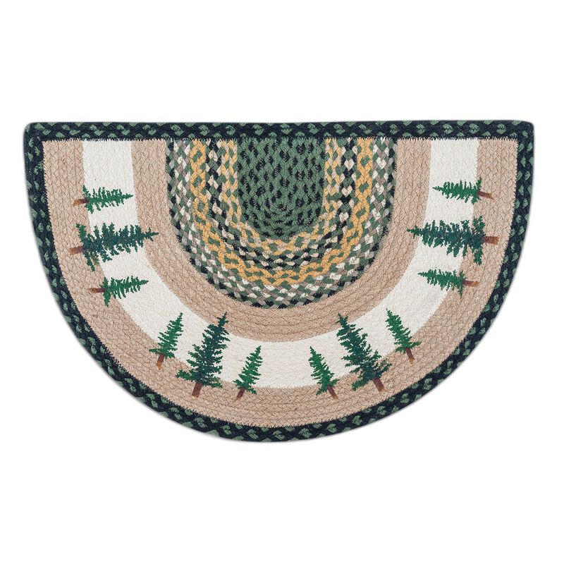 Earth Rugs Scp-116 Tall Timbers Printed Slice 18 X 29 image number 0