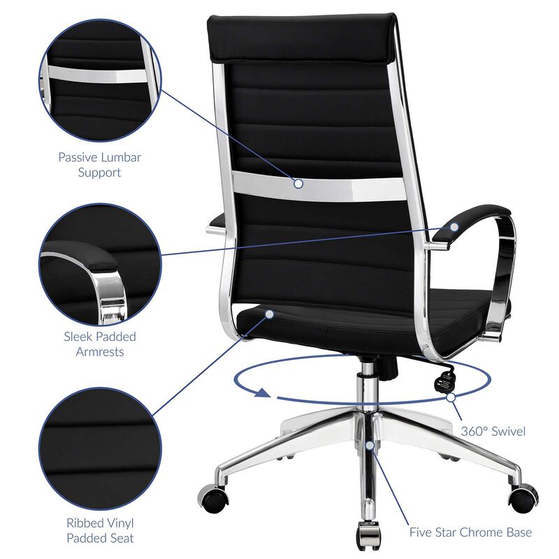 Modway Furniture - Jive Highback Office Chair image number 4