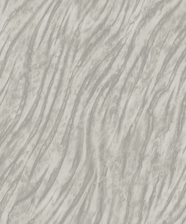 Arran Grey Swirling Stripe Wallpaper