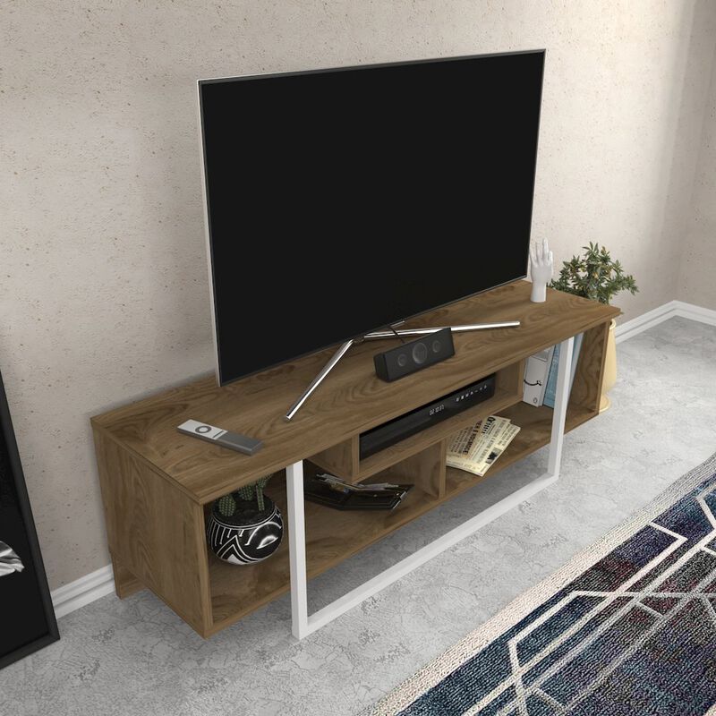 Decorotika Asal 47 Tv Stand - Oud Oak White