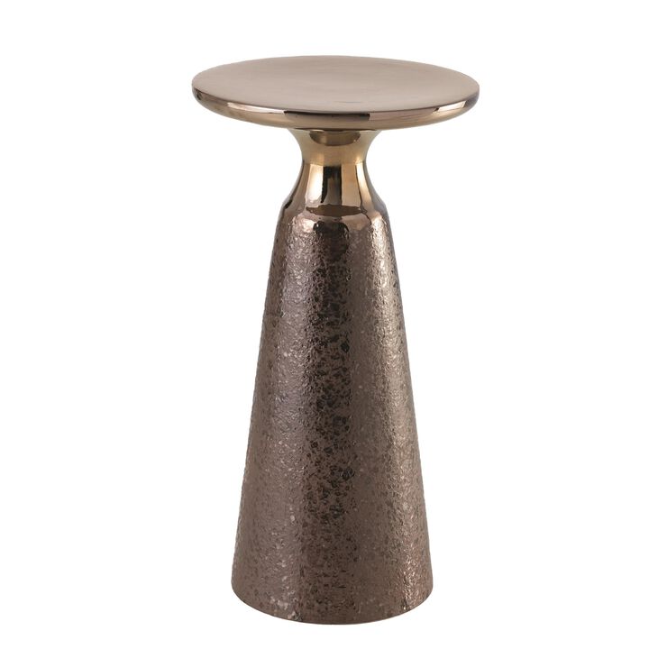 Meteor Taper Table-Bronze