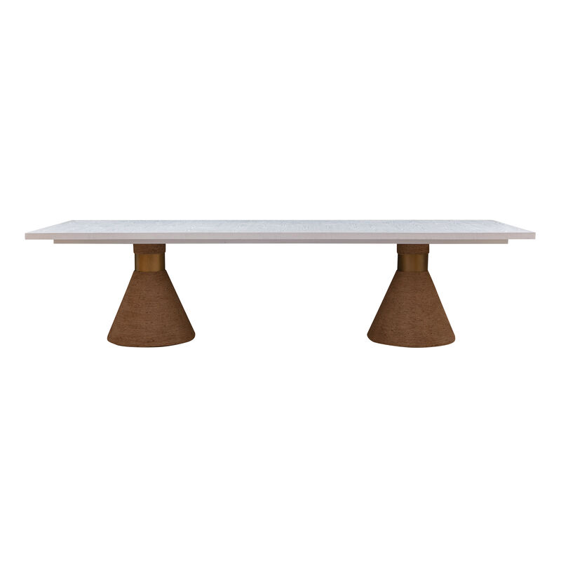 Rishi Black Rope Rectangular Table image number 2