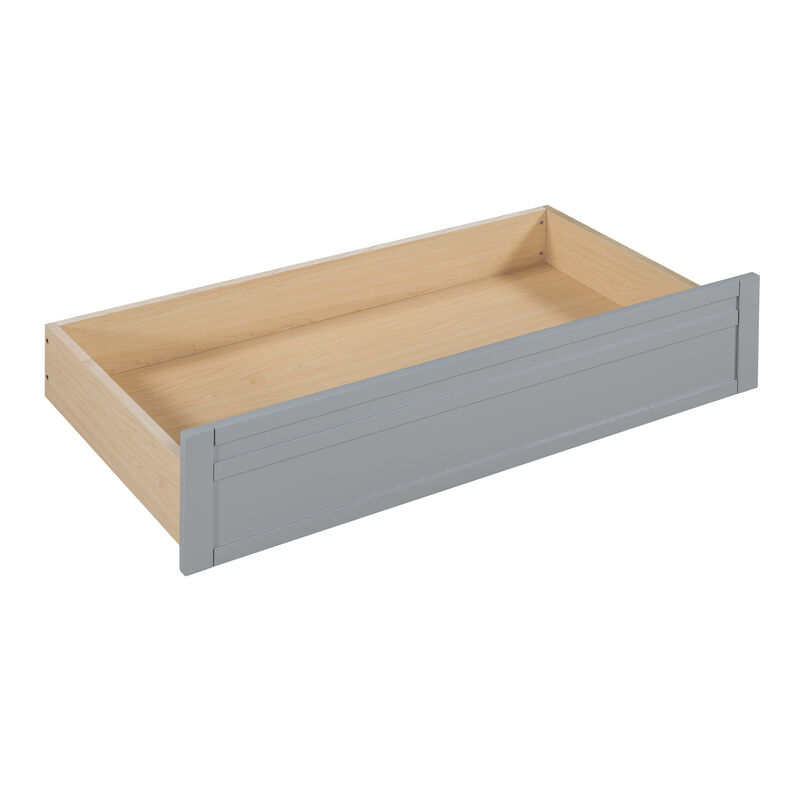 Merax Modern Daybed Bed with  Storage Shelves