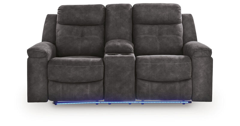 Brysonview Reclining Loveseat with Console image number 5