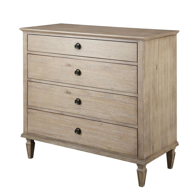 Starlight Canyon Home Brown Bedroom Dresser with Storage Drawers, Acacia Veneer and Rubberwood
