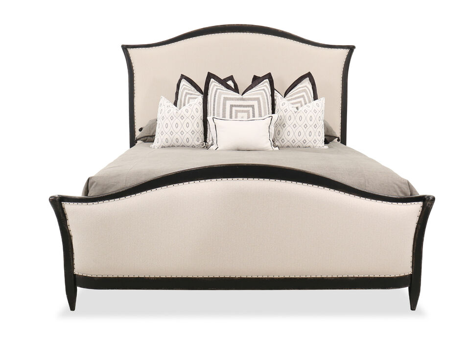 Ciao Bella Upholstered Bed- Black