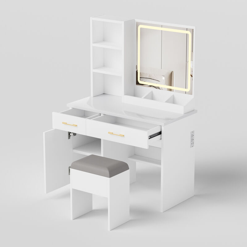 Hingvo Makeup Vanity Desk image number 8