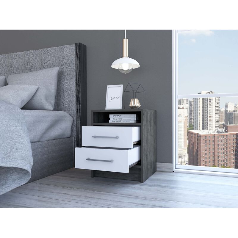 Streamdale Eter Nightstand, Superior Top, Two Drawers image number 6