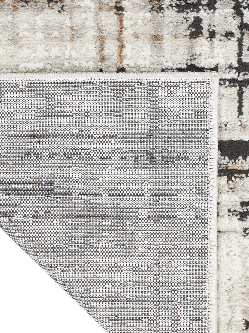 CK029 Captivating CVT08 Ivory/Multicolor 2'3" x 7'3" Rug image number 1