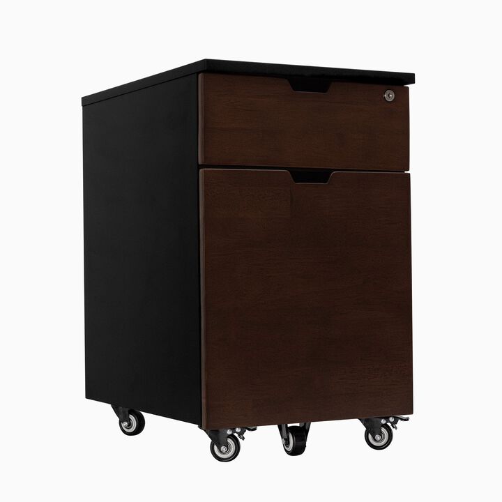 Desky Wooden Minimal Filing Cabinet