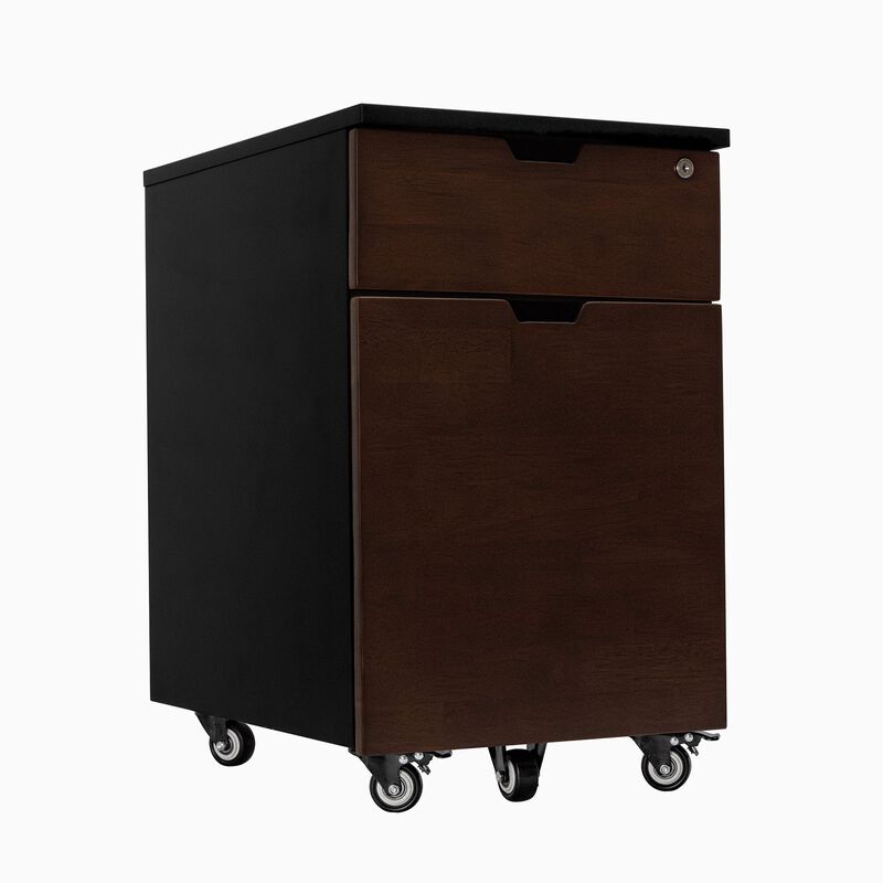 Desky Wooden Minimal Filing Cabinet image number 0