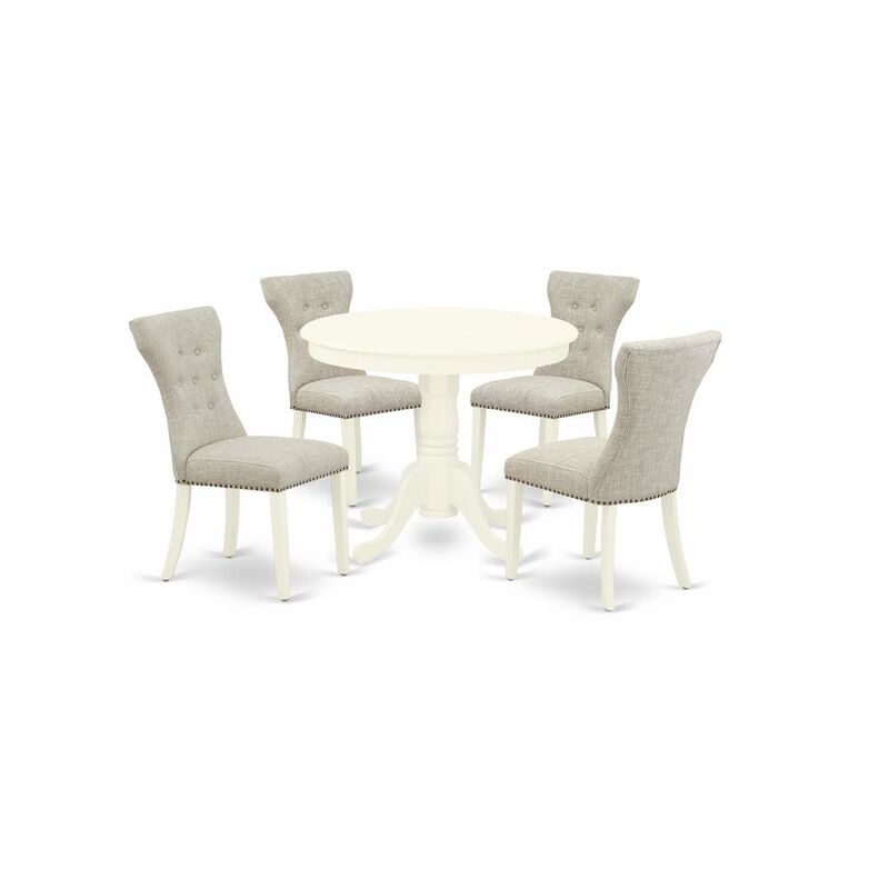 Dining Room Set Linen White