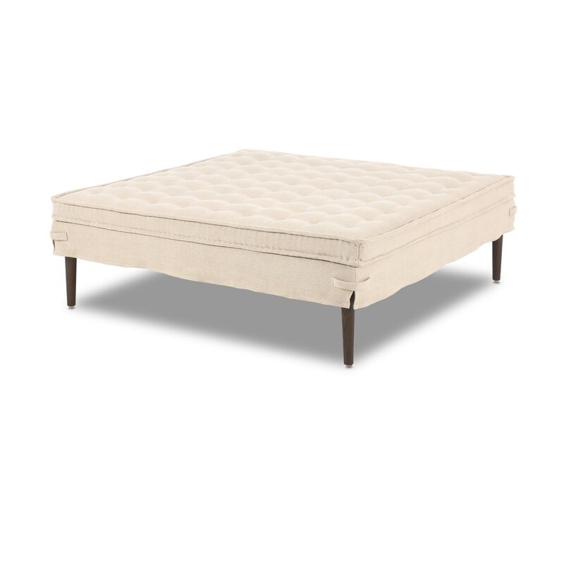 Cole 48" Broadway Dune Ottoman