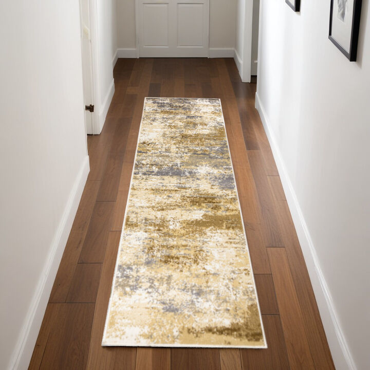 HomeRoots Abstract Runner Rug
