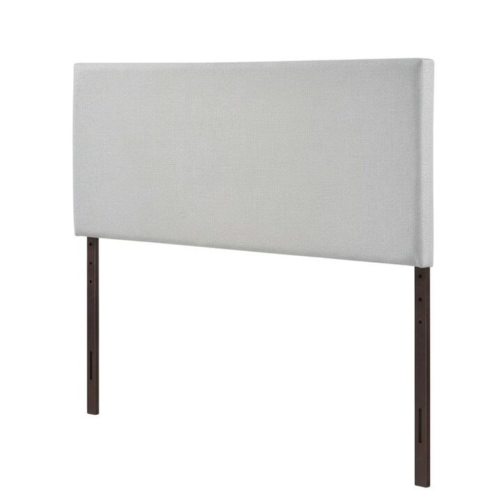 Upholstered Fabric King Headboard with Padded Design and Sturdy Construction