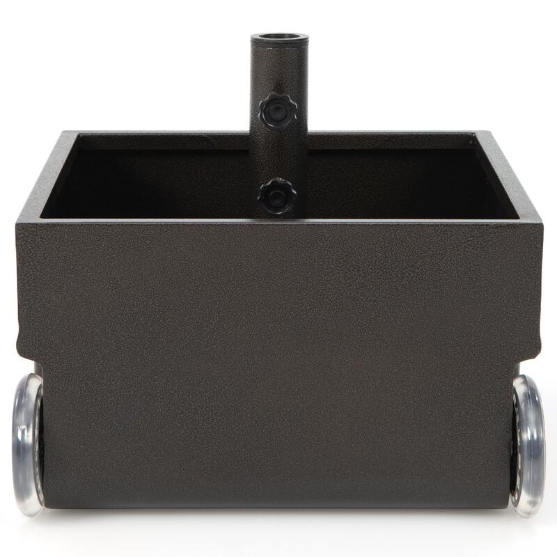 150 Pounds Patio Umbrella Base Stand Wheels Planter Outdoor