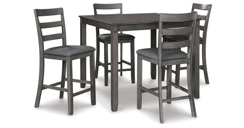 Bridson Counter Height Dining Table and Bar Stools, Set of 5 image number 0