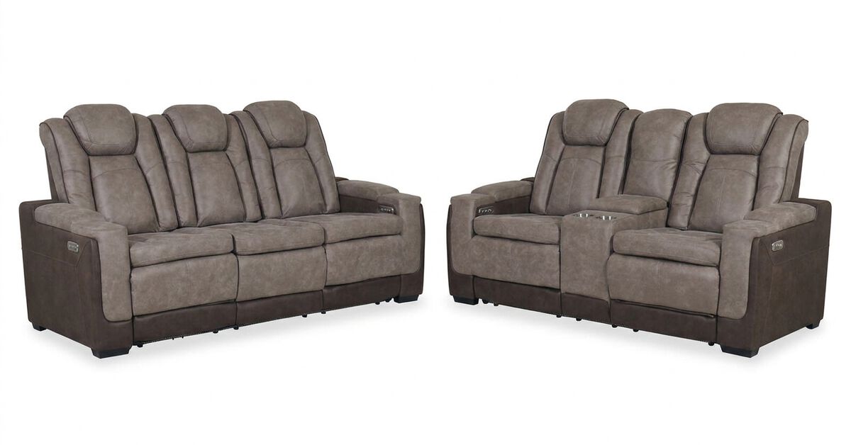 Lantana 2 Piece Living Set- Sofa & Loveseat