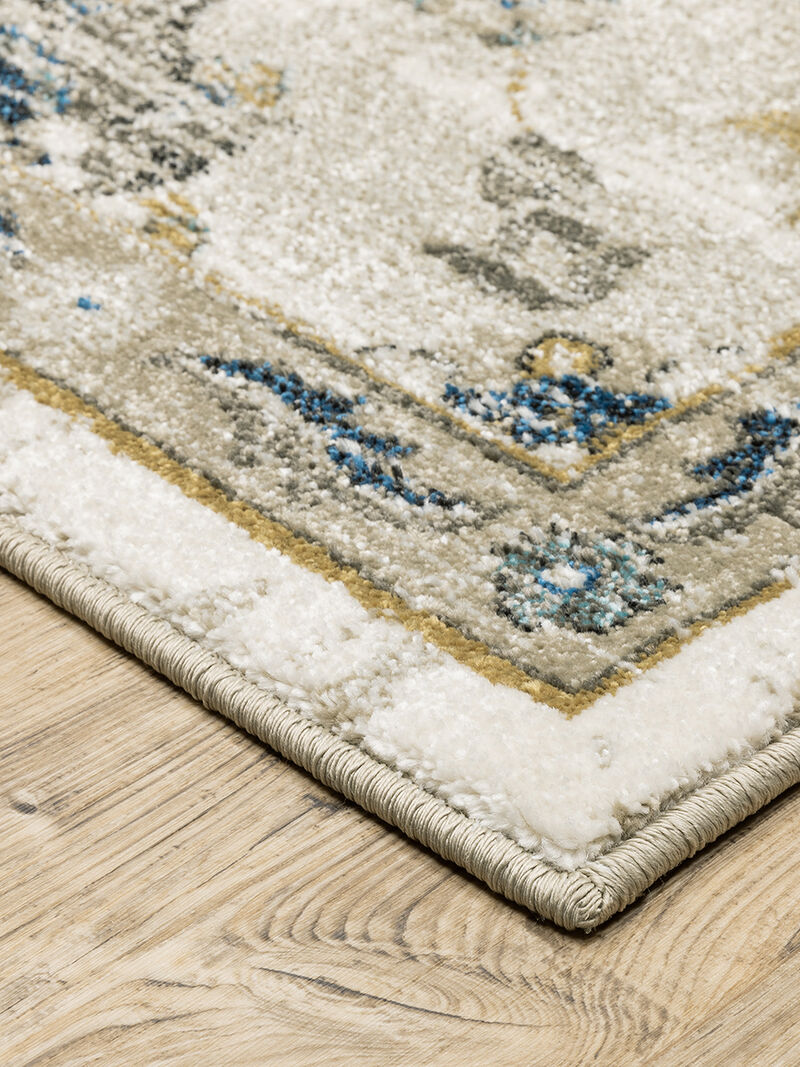 Venice 6'7" x 9'2" Beige Rug image number 2