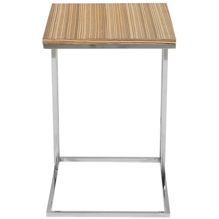 Pangea Home Fred Tray Table Zebrano