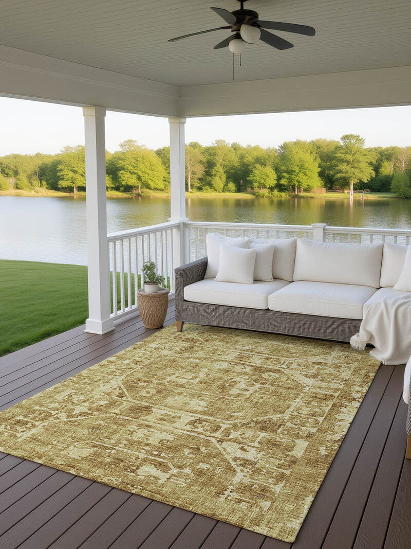 Aberdeen AB2 Gold 3' x 5' Rug