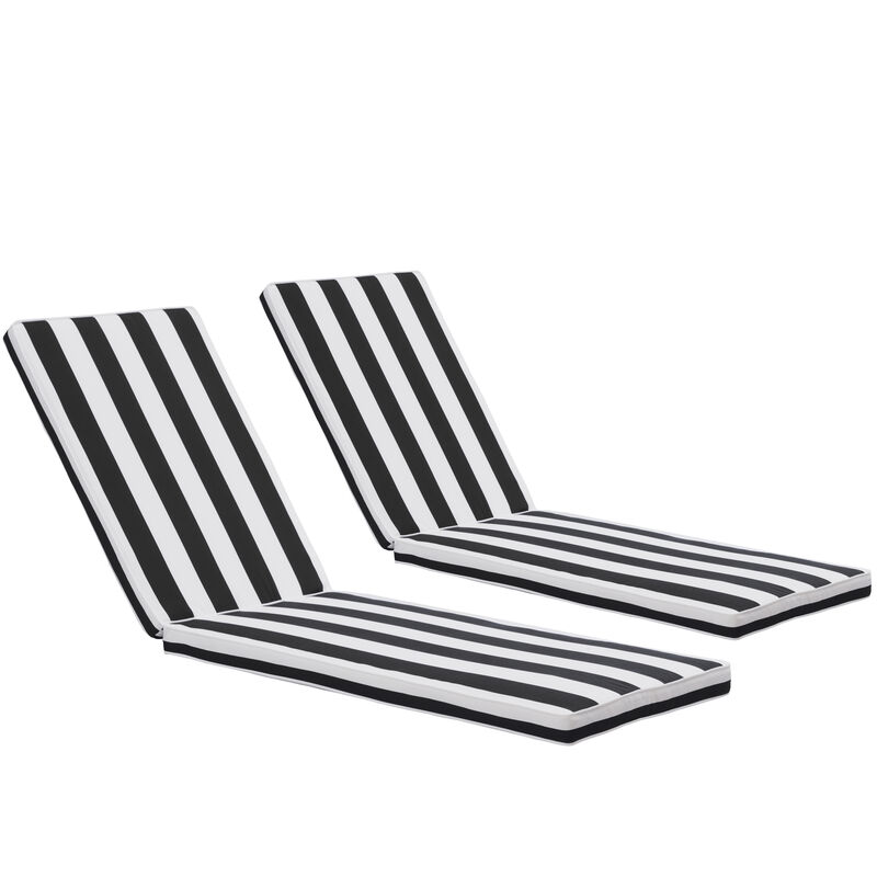 Streamdale 2-Piece Outdoor Lounge Chair Cushion Set