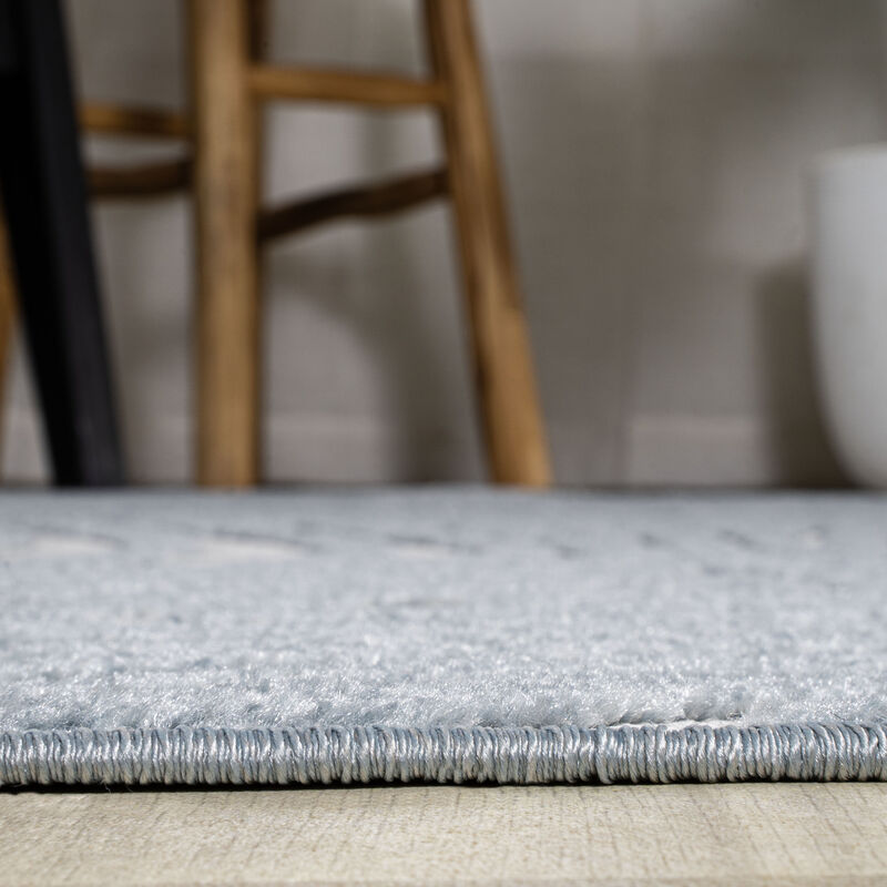 Maribo High-Low Abstract Groovy Striped Area Rug