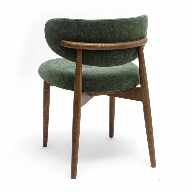 Zinea Performance Textured Velvet Dining Chair image number 3
