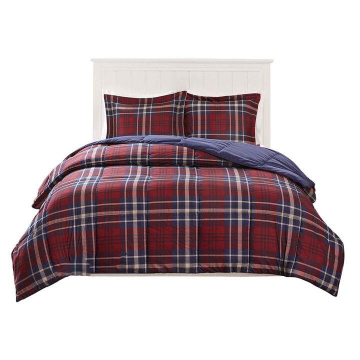 Gracie Mills Bert 3M Scotchgard Down Alternative Comforter Set