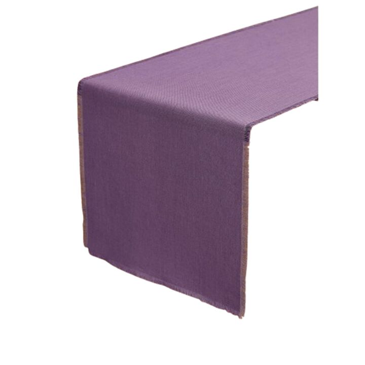 Linen Table Runner - Fringe