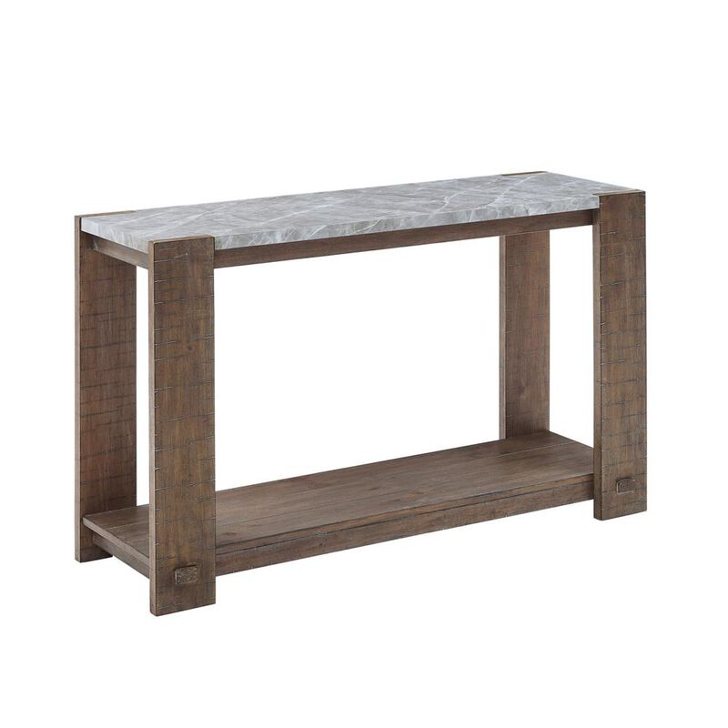 Libby Sintered Stone Sofa Table