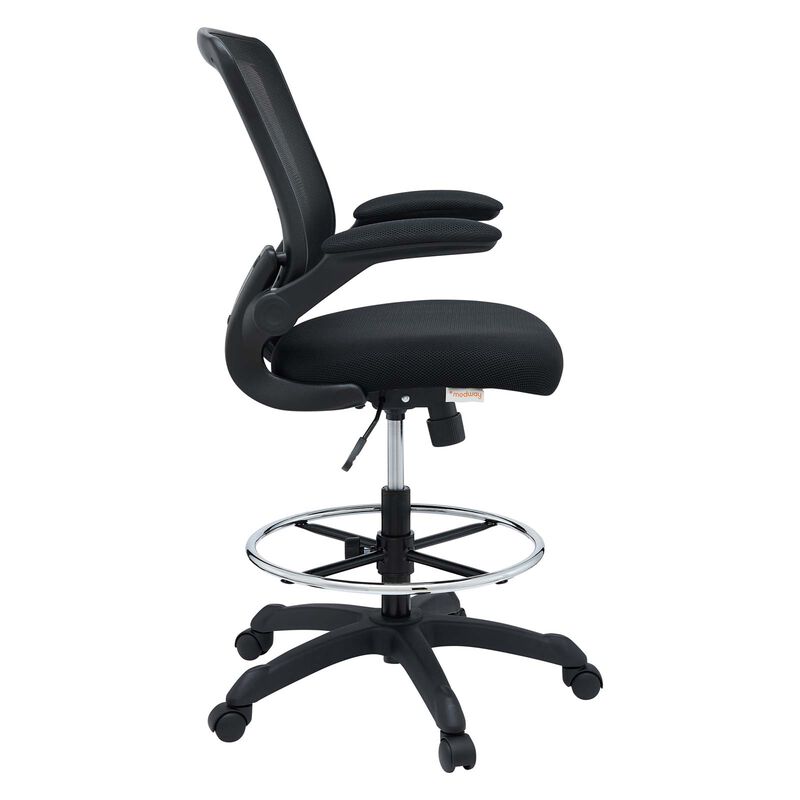 Modway Furniture - Veer Drafting Chair Gray image number 2