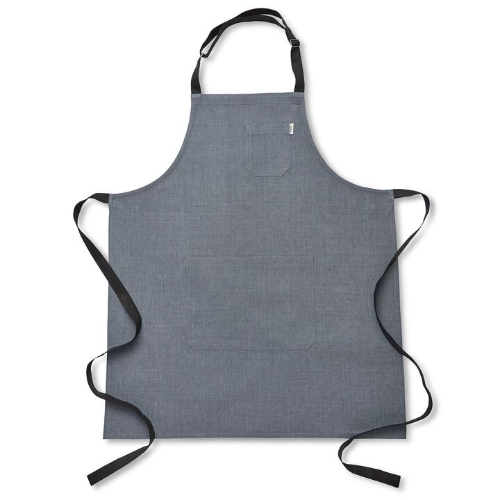 Solino Home 100% Pure Linen Apron - Kitchen Linen