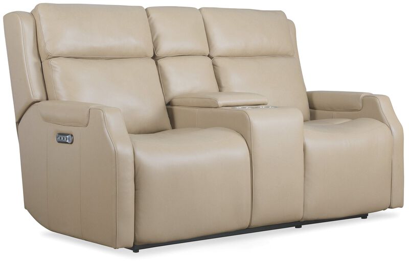 Nelson Zero Gravity Power Console Loveseat with Power Headrests and Lumbar image number 0