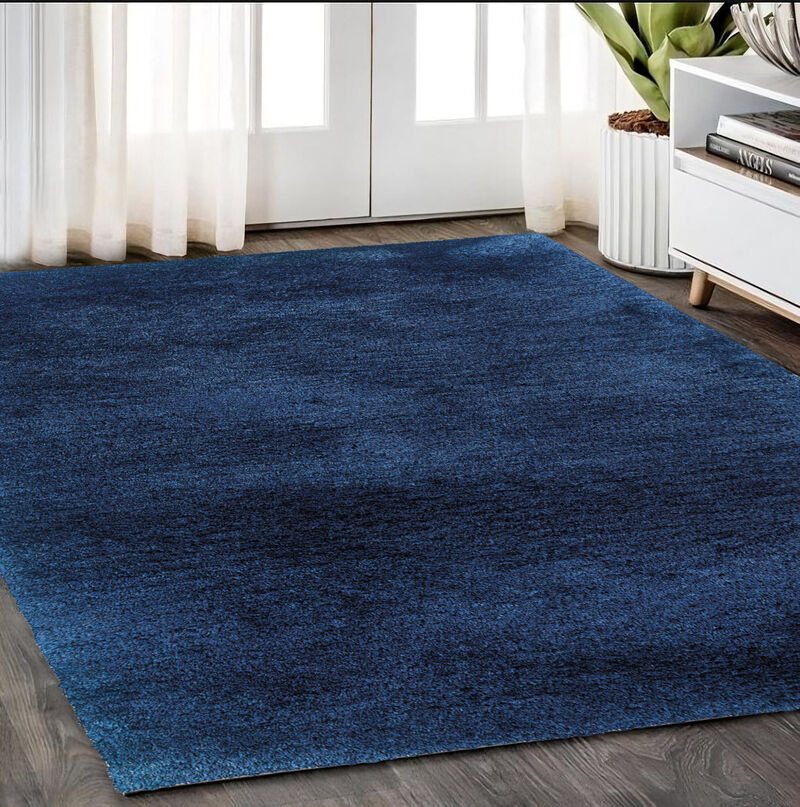 HomeRoots Shag Hand Tufted Area Rug image number 1