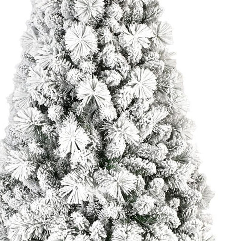 HomeRoots 9' White Full Pine Christmas Tree image number 2