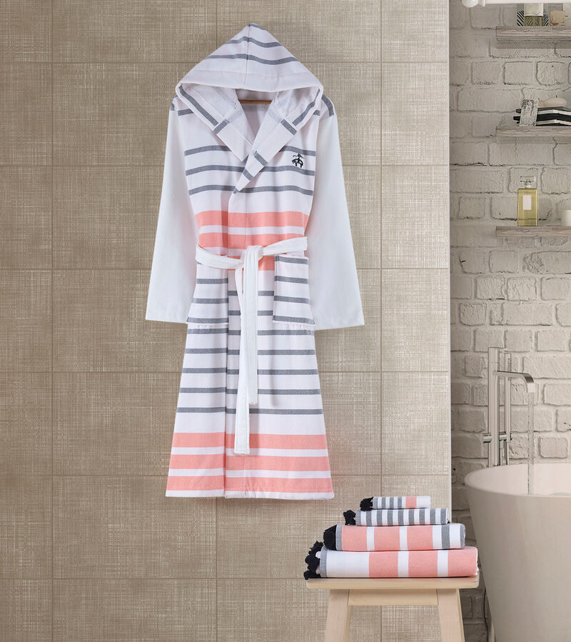 Brooks Brothers Turkish Peshtemal Bathrobe. image number 1