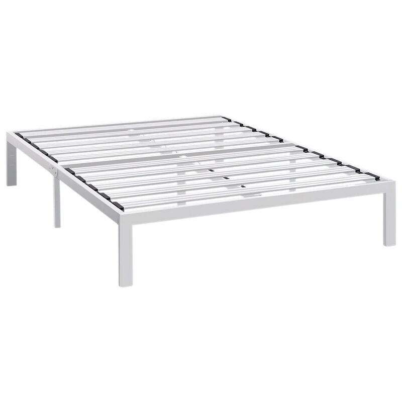 Heavy Duty Metal Platform Bed Frame for Strong Mattress Support and Durability