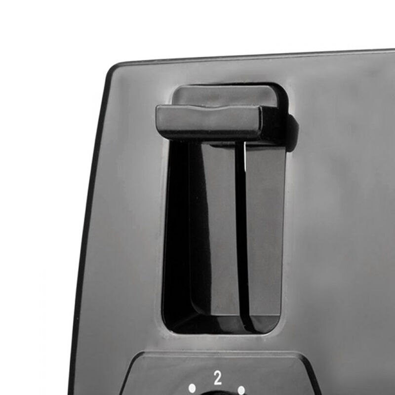 Brentwood 1300W 4 Slice Toaster in Black and Silver