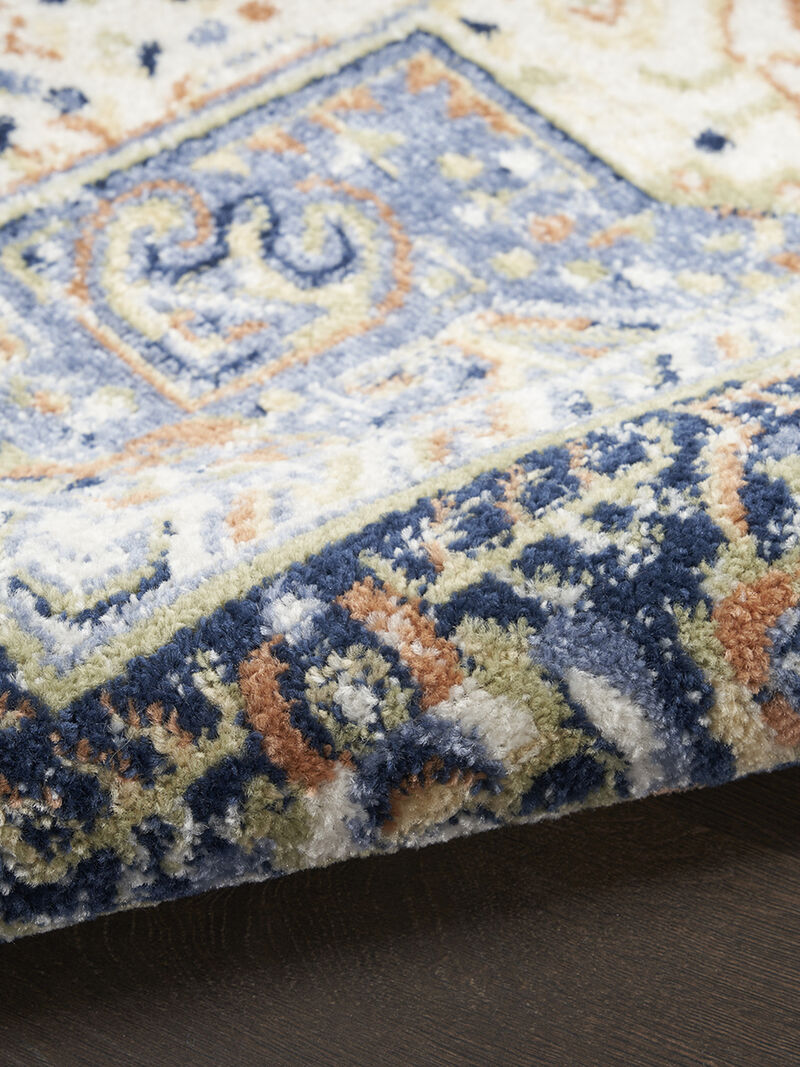 Nourison Essentials Persian NRE07 Navy 6' x 9' Rug