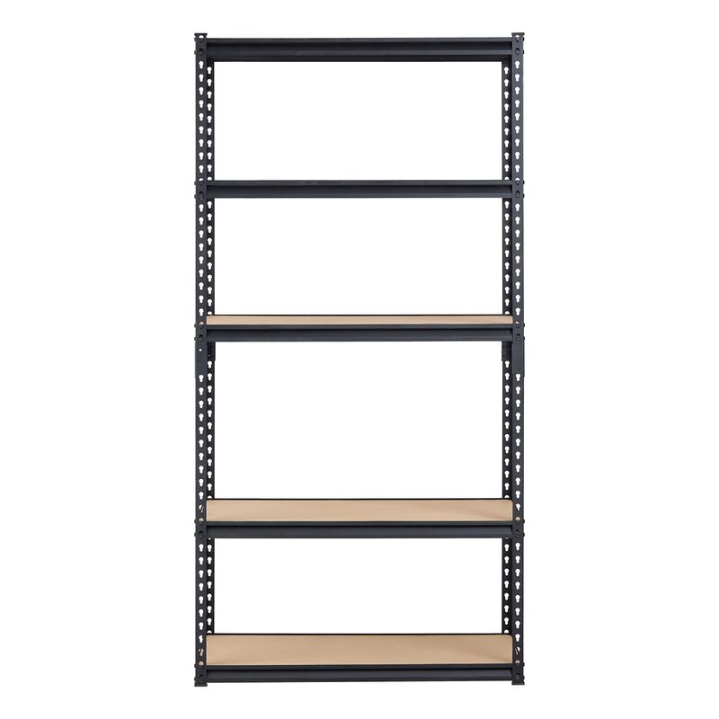 5 Tier Heavy Duty Storage Shelves 2000 Lbs 16 Inch Adjustable Metal Rack image number 0